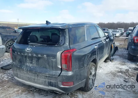 2021 Hyundai Palisade Limited from USA, damaged, VIN KM8R5DHE5MU217635